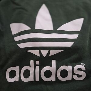 Adidas Green Hoodie with Logo Size Medium